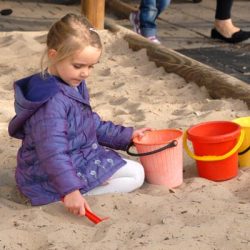 Sandpit fun at Hawthorn Childcare and Early Learning Centre